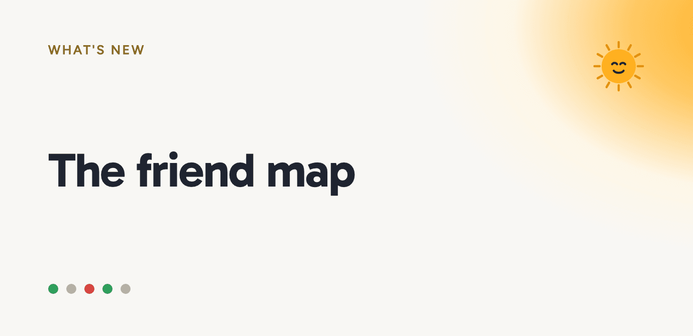 The friend map